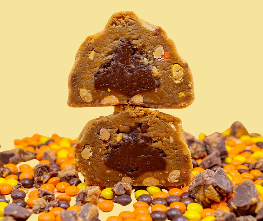 Peanut Butter Cookies with Chocolate Frosting