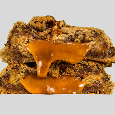 Stuffed Chocolate Chip Caramel Cookies