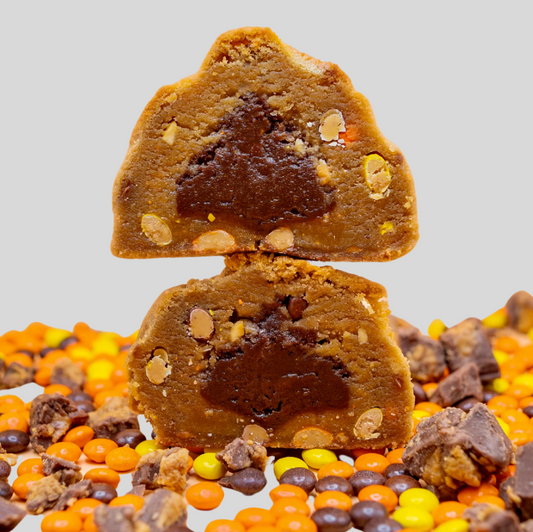 Peanut Butter Cookies with Chocolate Frosting