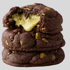 Stuffed Dubai Chocolate Brownie & Pistachio Cookies