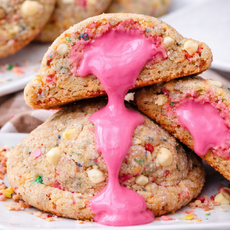 White Chocolate Birthday Cake