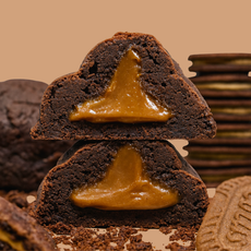 Stuffed Brownie Lotus Biscoff Cookie Butter Cookies