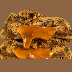 Stuffed Chocolate Chip Caramel Cookies