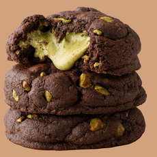 Stuffed Dubai Chocolate Brownie & Pistachio Cookies