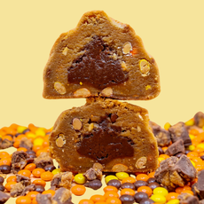 Peanut Butter Cookies with Chocolate Frosting