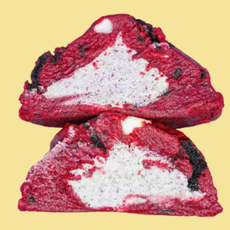 Stuffed Red Velvet Oreo Cream Cookies