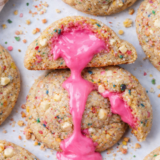 White Chocolate Birthday Cake